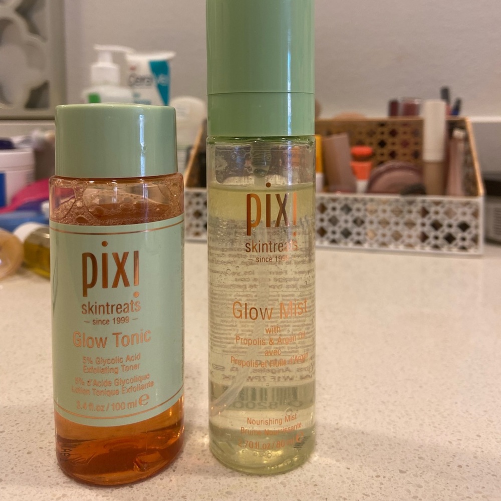 Pixi glow mist and glow tonic